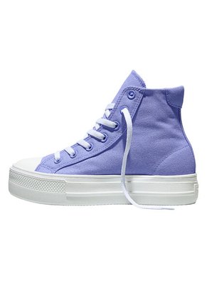 Tenis Botas Converse Day One Platform Mujer-Lila