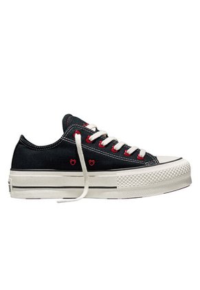 Tenis Converse Chuck Taylor All Star Lift Mujer-Negro/Rojo