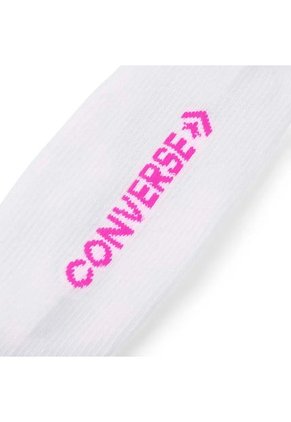 Medias Converse Cushion 3pack Para Mujer-Blanco