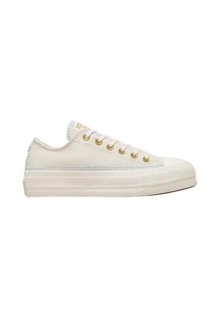 Tenis Converse Chuck Taylor All Star Lift Mujer-Blanco