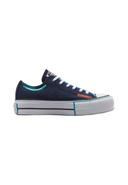 Tenis Converse Chuck Taylor All Star Lift Mujer-Azul