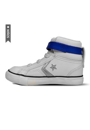 Tenis Converse Botas Pro Blaze Strap Infantes-Gris Claro