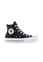 Tenis Converse Botas Chuck Taylor All Star Lift Mujer-Negro de Converse
