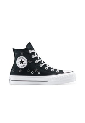 Tenis Converse Botas Chuck Taylor All Star Lift Mujer-Negro
