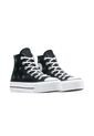 Tenis Converse Botas Chuck Taylor All Star Lift Mujer-Negro de Converse