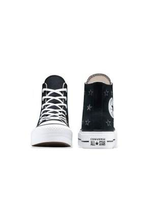 Tenis Converse Botas Chuck Taylor All Star Lift Mujer-Negro