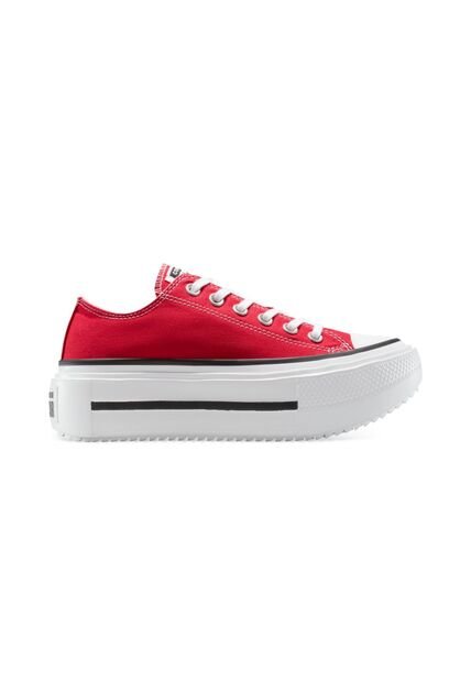 Tenis Converse Ctas Lift Double Stack Mujer-Rojo
