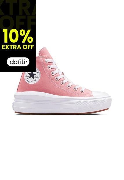 Tenis Converse Botas Chuck Taylor All Star Move Mujer-Rosa