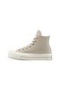 Tenis Converse Botas Chuck Taylor All Star Lift Mujer-Café de Converse