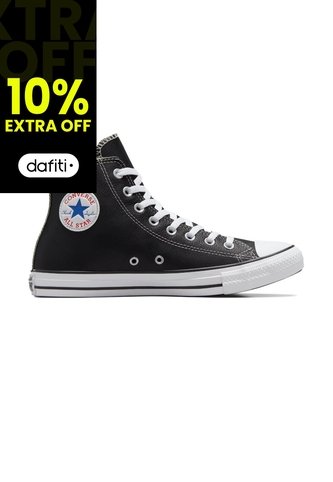 Tenis Converse Botas Chuck Taylor All Star Cuero-Negro Converse