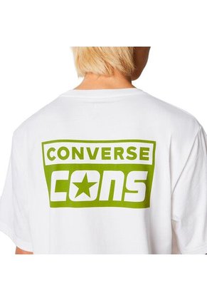 Camiseta Converse Cons-Blanco