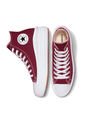 Tenis Converse Botas Chuck Taylor Move Platform Mujer -Vino de Converse
