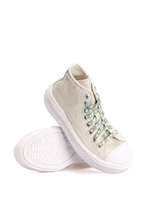 Tenis Converse Botas All Star Move Mujer-Crema