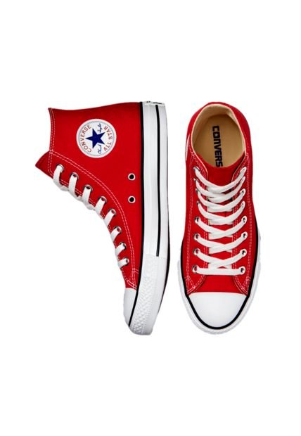 Tenis converse hombre rojas online