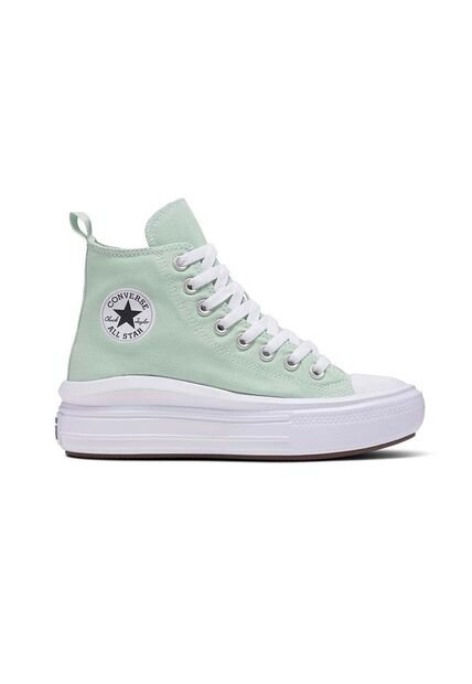 Tenis Converse Botas Chuck Taylor Move Mujer-Verde Pastel