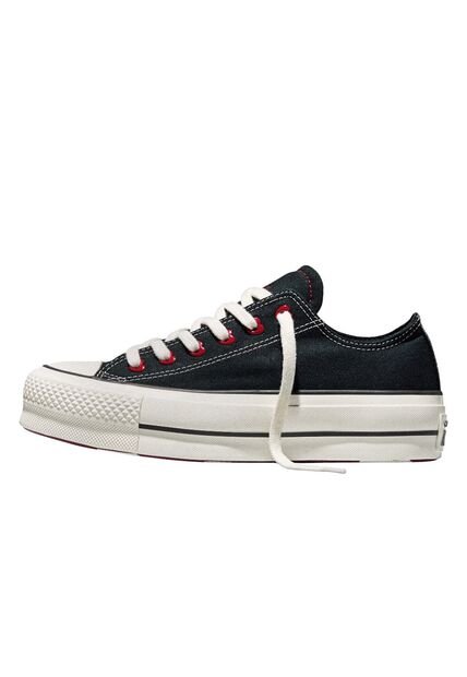 Tenis Converse Chuck Taylor All Star Lift Mujer-Negro/Rojo
