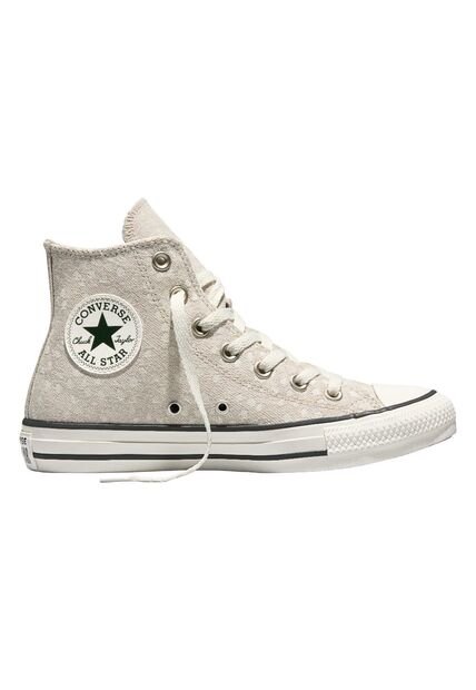 Tenis Botas Converse Chuck Taylor All St Mujer-Gris/Blanco