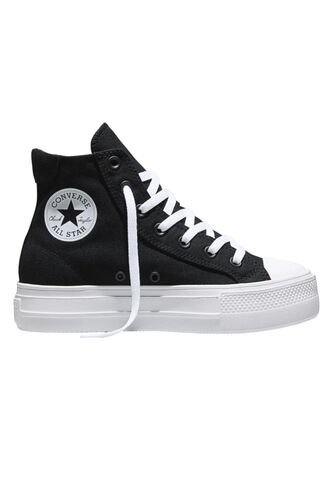 Tenis Botas Converse Day One Platform Mujer-Negro Converse