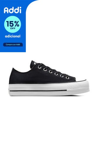 Tenis Converse Chuck Taylor All Star Platform Mujer-Negro Converse