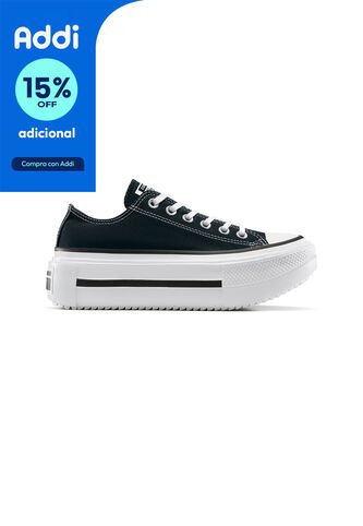 Tenis Converse Ctas Lift Double Stack Mujer-Negro Converse