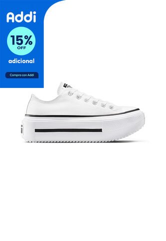 Tenis Converse Ctas Lift Double Stack Mujer-Blanco Converse