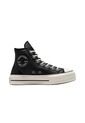 Tenis Converse Botas Chuck Taylor All Star Lift Mujer-Negro de Converse