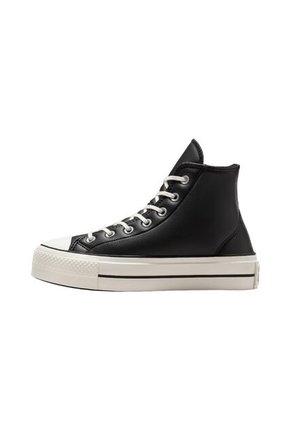 Tenis Converse Botas Chuck Taylor All Star Lift Mujer-Negro