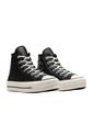 Tenis Converse Botas Chuck Taylor All Star Lift Mujer-Negro de Converse