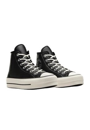 Tenis Converse Botas Chuck Taylor All Star Lift Mujer-Negro