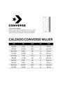 TENIS CONVERSE MUJER 570257C CHUCK TAYLOR Talla 7 de Converse