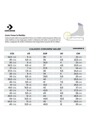 Tenis Converse Chuck Taylor All Star Lift Mujer-Azul