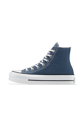 Tenis Converse Botas Chuck Taylor All Star Lift Mujer-Azul