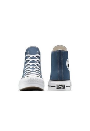 Tenis Converse Botas Chuck Taylor All Star Lift Mujer-Azul