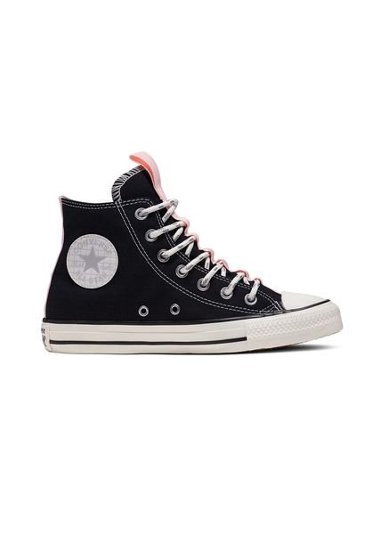 Tenis Converse Botas Chuck Taylor All Star Mujer-Negro