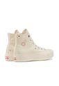 Tenis Converse Botas Chuck Taylor All Star Lift Mujer-Beige de Converse