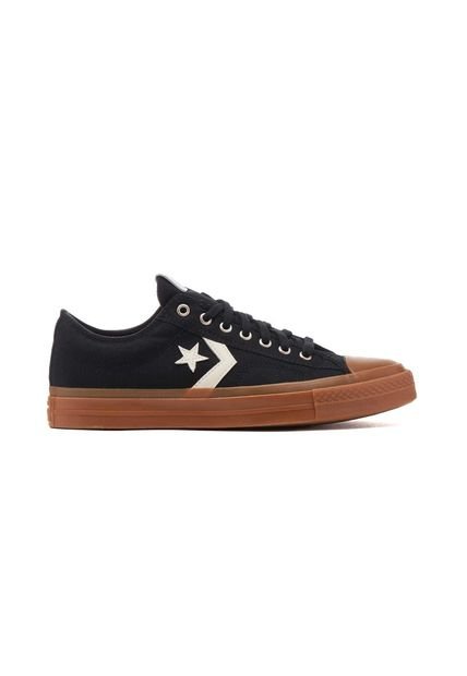 Tenis Converse Star Player 76 Unisex-Negro/Blanco