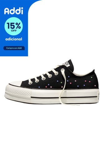 Tenis Converse Chuck Taylor All Star Lift Mujer-Negro Converse