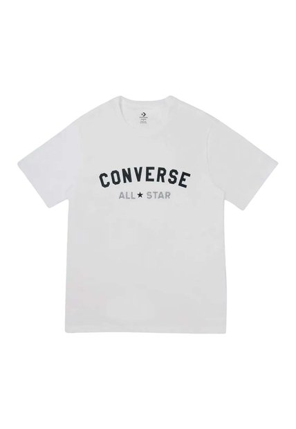Camiseta Converse Logo All Star-Blanco