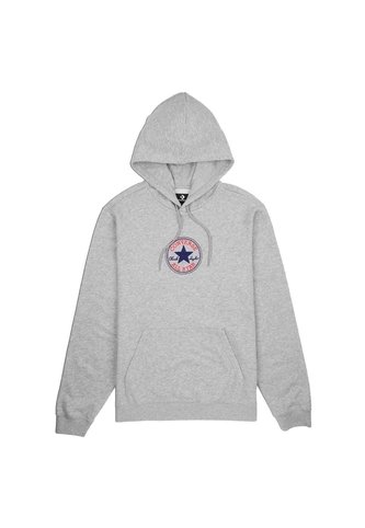 Hoodie Converse Go-To Chuck Taylor Patch-Gris Converse