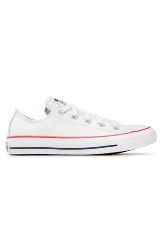 Tenis Converse Chuck Taylor All Star Cuero Unisex-Blanco Converse