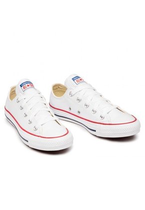 Tenis Converse Chuck Taylor All Star Cuero Unisex-Blanco