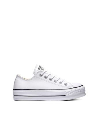 Tenis Converse Chuck Taylor AllStar LiftClean Cuero Mujer-Blanco Converse