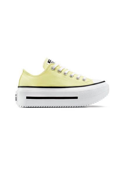 Tenis Converse Ctas Lift Double Stack Mujer-Amarillo