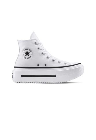Tenis Converse Botas Ctas Lift Double Stack Mujer-Blanco Converse