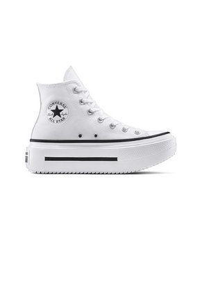 Tenis Converse Botas Ctas Lift Double Stack Mujer-Blanco