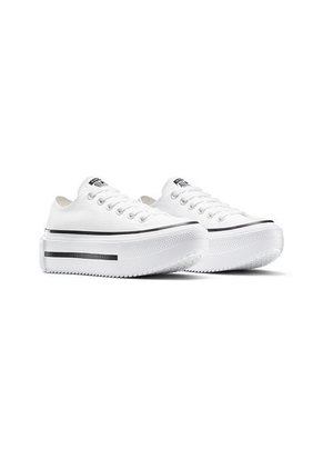 Tenis Converse Ctas Lift Double Stack Mujer-Blanco