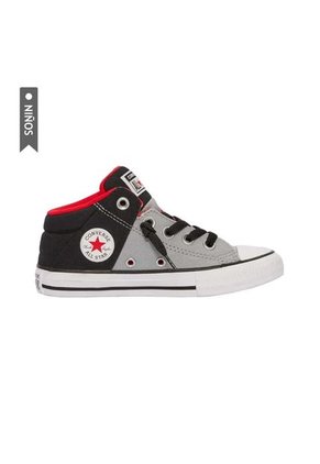 Tenis Converse Botas Chuck Taylor All Star Axel Niños-Gris