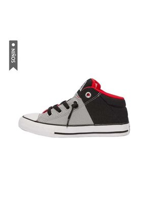 Tenis Converse Botas Chuck Taylor All Star Axel Niños-Gris