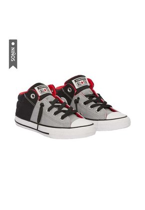 Tenis Converse Botas Chuck Taylor All Star Axel Niños-Gris