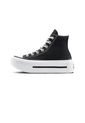 Tenis Converse Botas Ctas Lift Double Stack Mujer-Negro de Converse